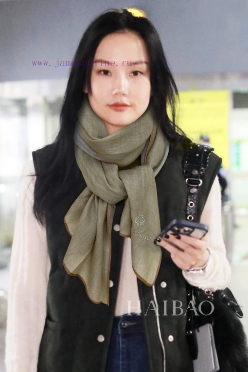 LP premium original single LP striped edge lightweight long scarf ️ High end product ️ Heavyq3qdoi7x