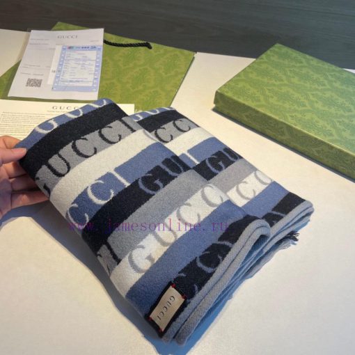 The latest Gucci cashmere scarf is a hard item In terms of the arrangement of Ma Liu The oriw7amppms - Image 5