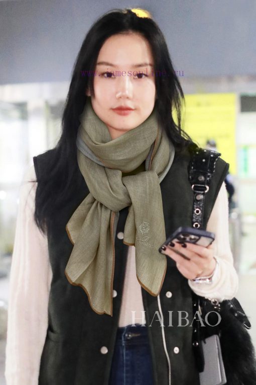 LP premium original single LP striped edge lightweight long scarf ️ High end product ️ Heavyq3qdoi7x - Image 11