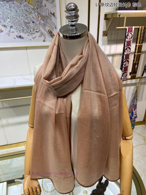 LP premium original single LP striped edge lightweight long scarf ️ High end product ️ Heavyq3qdoi7x - Image 19