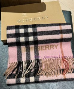 Burberry gradient color high-quality imported cashmere letter logo embroidered scarf has exp20wmbbqh