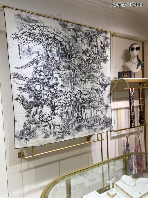 Synchronized with the latest Do, the latest flagship D animal and plant print 140 double-sid2jq1hbt8 - Image 12