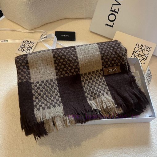 LOEWE shawl scarf, high-end customization, specification 190*g4qc5624 - Image 6