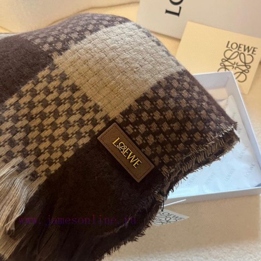 LOEWE shawl scarf, high-end customization, specification 190*g4qc5624 - Image 7