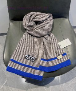 GucciGucci Autumn/Winter New Knitted Scarf, unisex, 1 * 32hlldkttn
