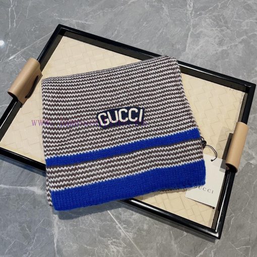 GucciGucci Autumn/Winter New Knitted Scarf, unisex, 1 * 32hlldkttn - Image 14
