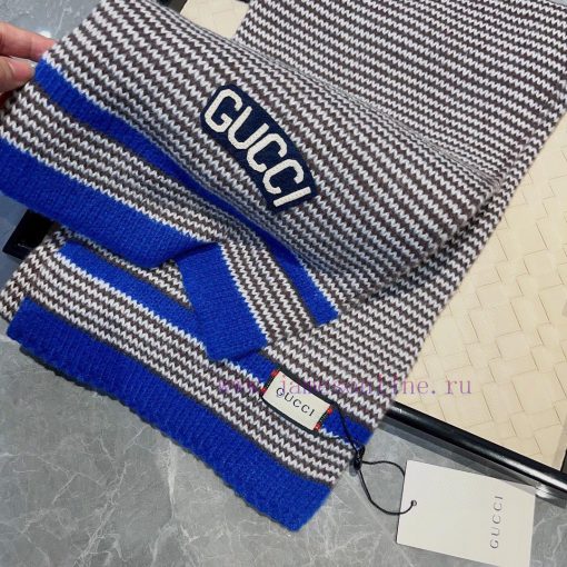GucciGucci Autumn/Winter New Knitted Scarf, unisex, 1 * 32hlldkttn - Image 15