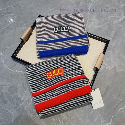 GucciGucci Autumn/Winter New Knitted Scarf, unisex, 1 * 32hlldkttn - Image 17
