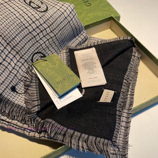 High quality GG grid double-sided long scarf, apart from being expensive, has no problem. Thugfluaic - Image 15