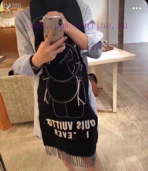 Louis Vuitton channel supplies large donkey style double-sided hot cashmere dual-use shawl sqgqjghv7 - Image 2