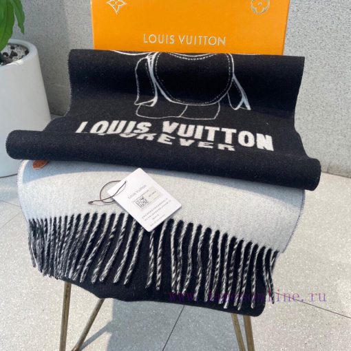 Louis Vuitton channel supplies large donkey style double-sided hot cashmere dual-use shawl sqgqjghv7 - Image 14