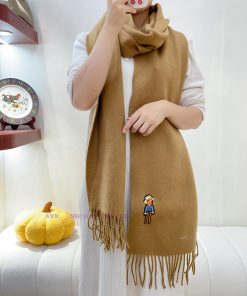 LOUIS VUITTON Louis Vuitton's extended men's scarf that can wrap around the neck in 2 circlefozkljwu