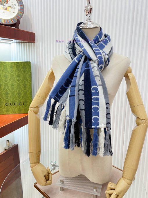 Gucci's classic cashmere scarf is a hard item In terms of the arrangement of Ma Liu The origl0vl5j1w - Image 18