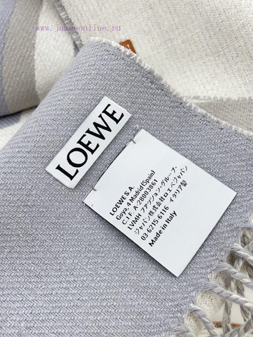 Super recommended LOEWE double-sided scarf, handwritten style LOEWE stamp, the latest look o9pr8ncaw - Image 19