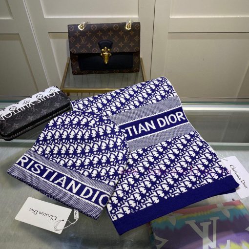 Dior official website synchronizes original single hat scarf set 🤟 Wool and cashmere materia8t6j75i5 - Image 2