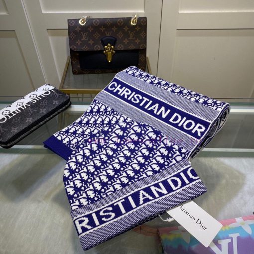 Dior official website synchronizes original single hat scarf set 🤟 Wool and cashmere materia8t6j75i5 - Image 18