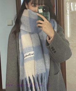 2023 Xiaohongshu launches popular ACne brandClassic Saturn mohair scarf, British fashion desbsd4hh60