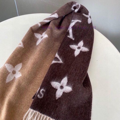 Louis Vuitton REYKJAVIK GRADIENT Gradient Cashmere Scarf ️ Official Website 8500 ️ LV can injs22tekx - Image 7