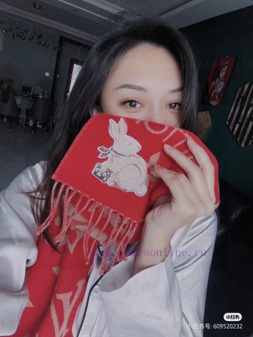 The Rodeo Reykjavik scarf for the Year of the Rabbit combines the Chinese New Year's zodiac wk8kvh2d - Image 2