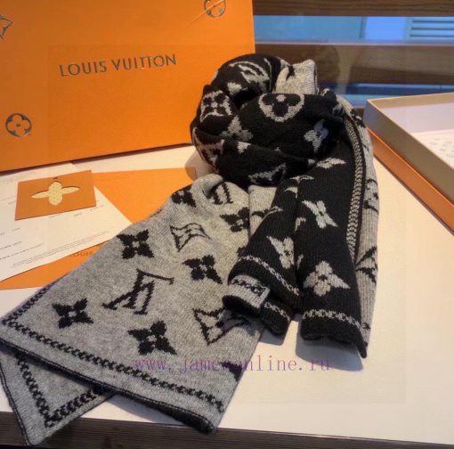 LV multifunctional knitted scarf, top-notch high-end product, stunning and versatile limitedysnougnf - Image 18
