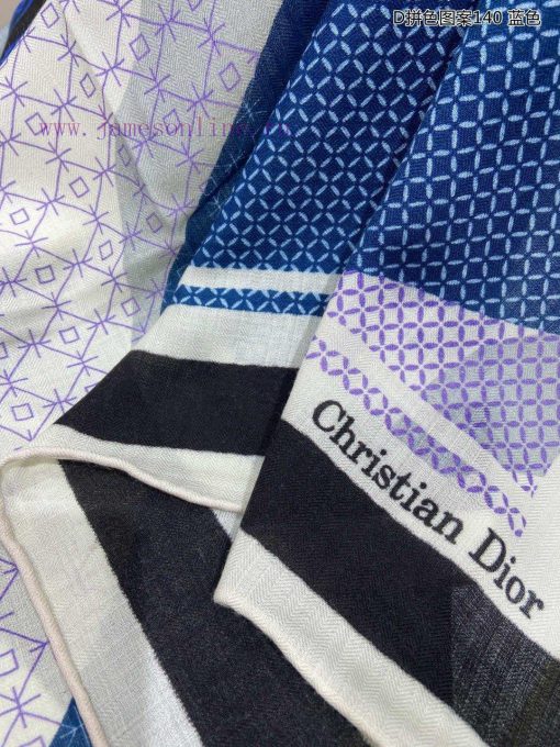 The new D Home D Color blocked Pattern 140 Cashmere Square Scarf is highly recommended for Vzyikn86l - Image 9