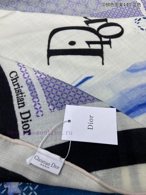 The new D Home D Color blocked Pattern 140 Cashmere Square Scarf is highly recommended for Vzyikn86l - Image 10