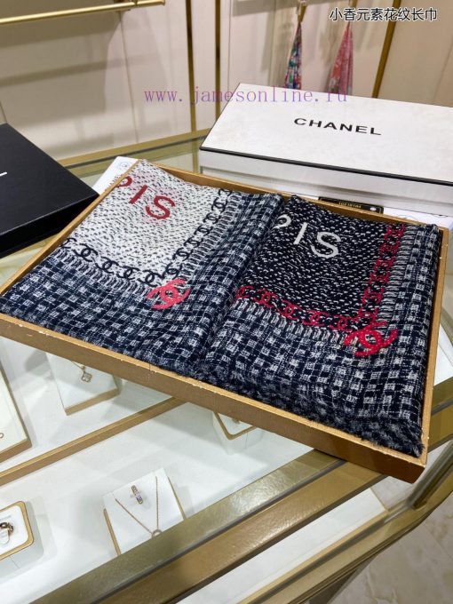 When it comes to Chanel element patterned long scarves and cashmere long scarves for VIP rec6n2vphkk - Image 3