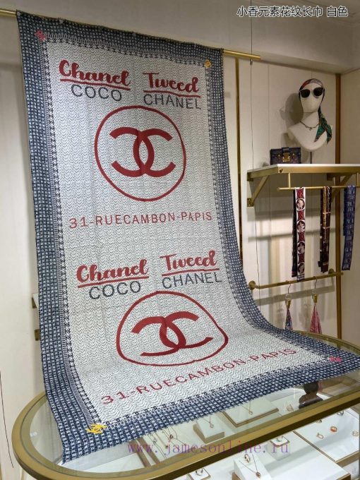 When it comes to Chanel element patterned long scarves and cashmere long scarves for VIP rec6n2vphkk - Image 4