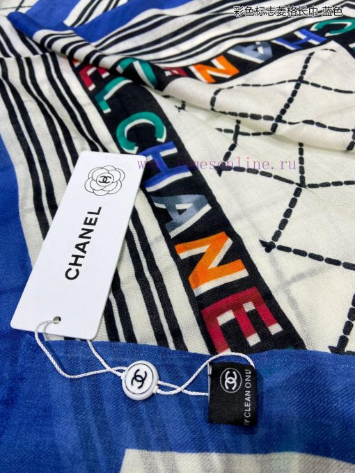 When it comes to the new Xiangjia colored logo diamond grid long scarf and cashmere long scakcfrc9r3 - Image 10
