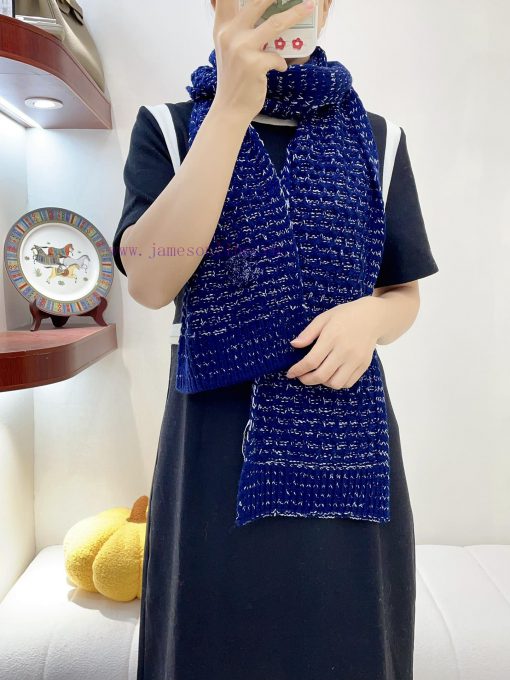 CHANEL 2023 new super heavy 2-piece set for autumn and winter includes a cashmere hat and sc65fd4dkx