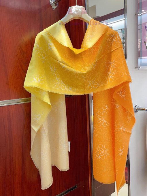 Luoyiwei LW Color Gradient Logo Long Scarf is very lucky to have obtained this brand's produzydqmqr2 - Image 14