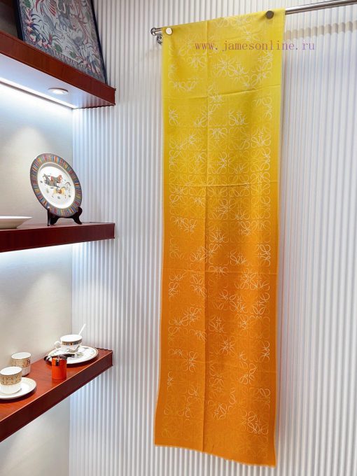 Luoyiwei LW Color Gradient Logo Long Scarf is very lucky to have obtained this brand's produzydqmqr2 - Image 15
