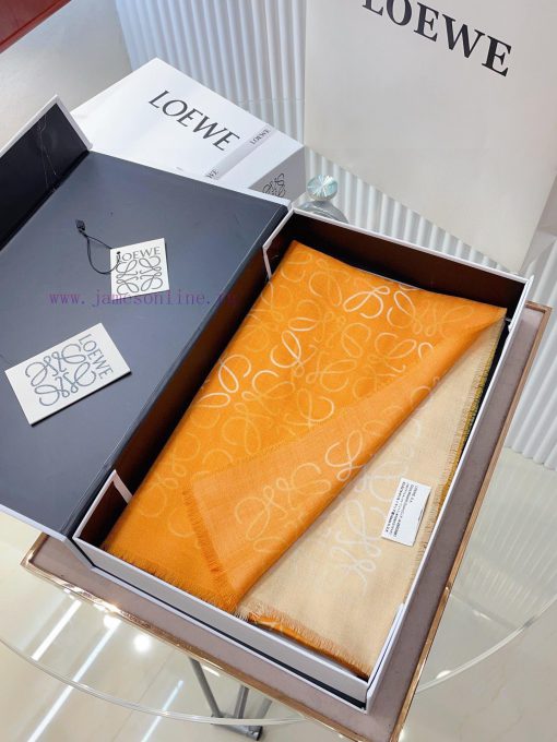 Luoyiwei LW Color Gradient Logo Long Scarf is very lucky to have obtained this brand's produzydqmqr2 - Image 16