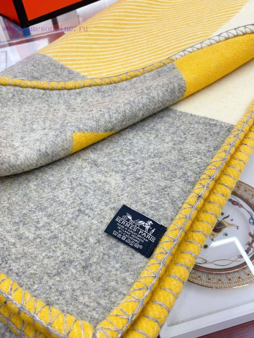 The H Riviera blanket series cashmere blanket is a product released by foreign trade companijfno0xn6 - Image 14