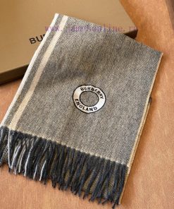Bur Classic Scottish plaid Embroidered Cashmere Scarf Pure cashmere raw material yarn is sofehjupsyl