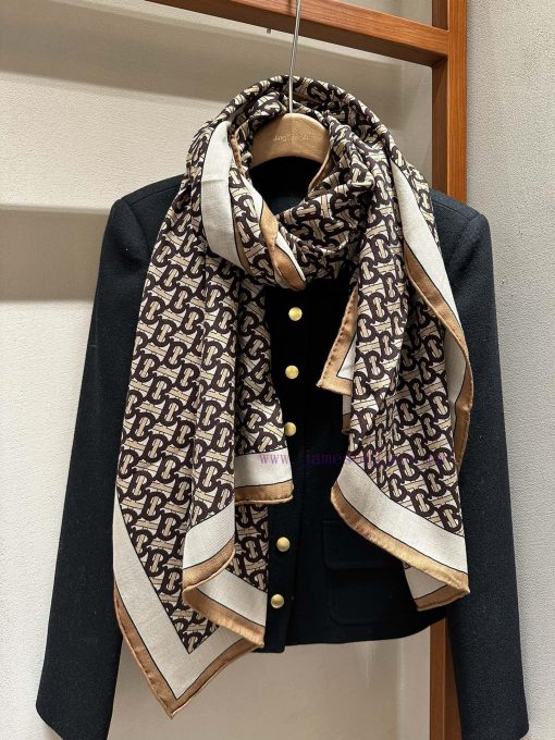 Earth Hazelnut Color SeriesScarce Burberry haute coutureClassic letters in the same color on3lvzyxin - Image 4