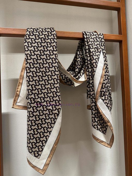 Earth Hazelnut Color SeriesScarce Burberry haute coutureClassic letters in the same color on3lvzyxin - Image 9