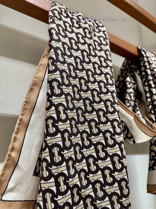 Earth Hazelnut Color SeriesScarce Burberry haute coutureClassic letters in the same color on3lvzyxin - Image 16