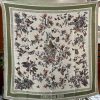 2024 Early Spring High End Edition110 * 110 Velvet Square TowelDIOR printed handkerchiefColowaafqlw2