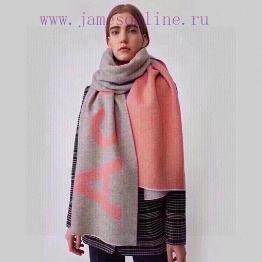 The acne large letter shawl is the hottest item of the year, produced by the original factorxctwcoyw - Image 2