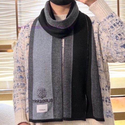 The high-end cashmere knitted scarf can be formal or casual, with a very classical design fo10yrvjbw - Image 11