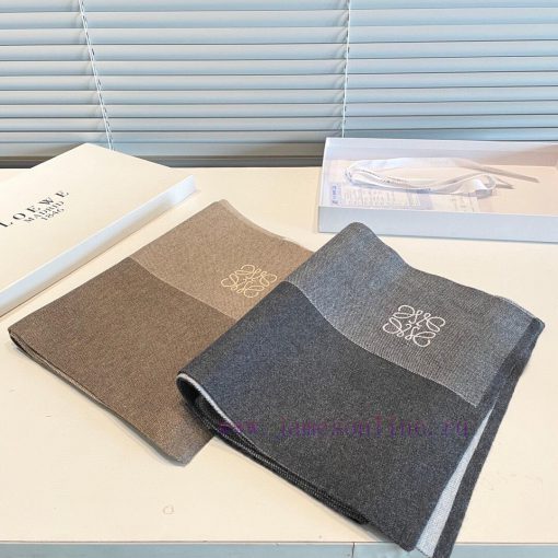 Rare high-end men's clothing, family benefits LOEWE embroidery 🪡 A very nice men's scarf~I lbqw48rau - Image 10