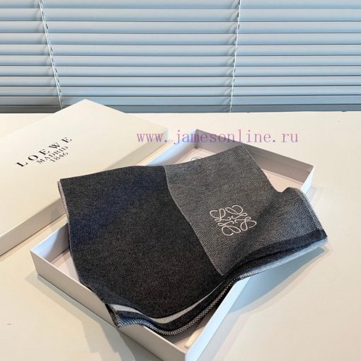 Rare high-end men's clothing, family benefits LOEWE embroidery 🪡 A very nice men's scarf~I lbqw48rau - Image 11