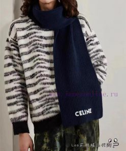 Celine's new Celine knitted long scarf is stunning, surpassing the imperial palace level prep0x6yqcp