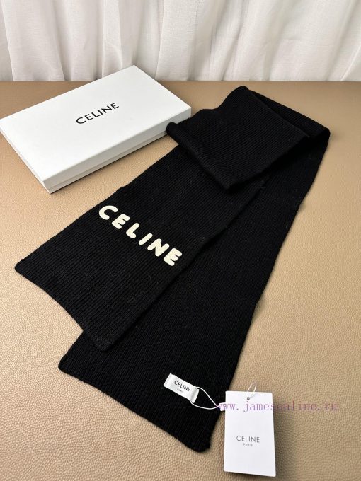 Celine's new Celine knitted long scarf is stunning, surpassing the imperial palace level prep0x6yqcp - Image 6
