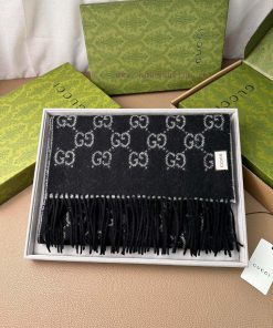 Double 12 Welfare G Men's Business Cashmere Scarf: Highly praised and kept, a rare high-end gne2w332