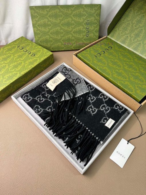 Double 12 Welfare G Men's Business Cashmere Scarf: Highly praised and kept, a rare high-end gne2w332 - Image 3