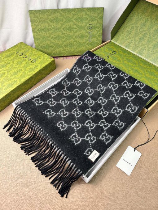 Double 12 Welfare G Men's Business Cashmere Scarf: Highly praised and kept, a rare high-end gne2w332 - Image 4