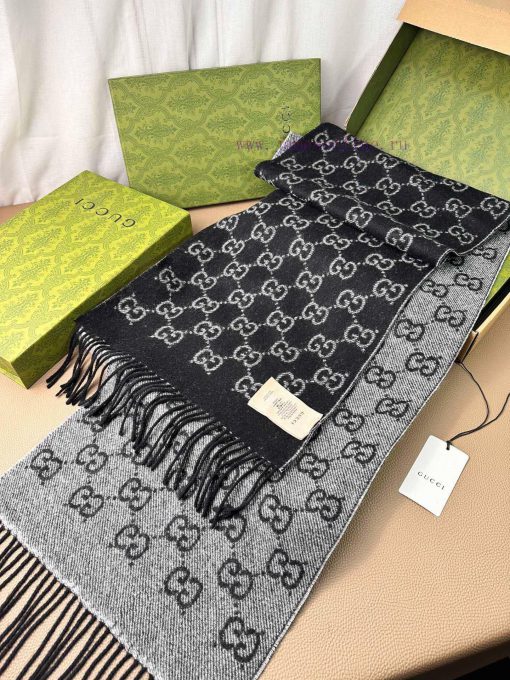 Double 12 Welfare G Men's Business Cashmere Scarf: Highly praised and kept, a rare high-end gne2w332 - Image 6