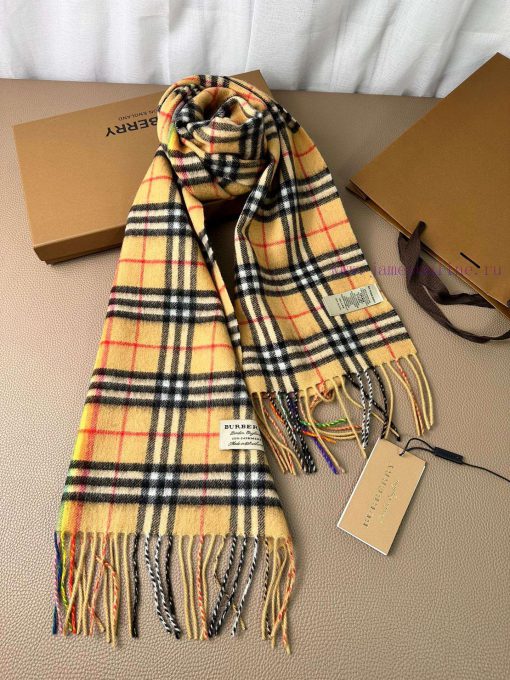 Double 12 Welfare Bu Home Water Wave Pattern Small Grid Pattern Mixed Fleece Scarf - Rainbow8mr7u01t - Image 21
